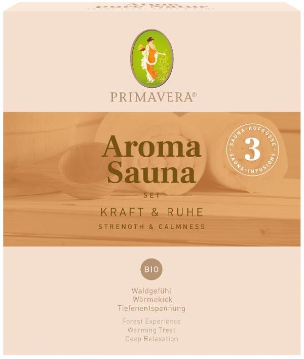 Produktfoto zu Aroma Sauna Kraft und Ruhe, Set 3 x 10 ml