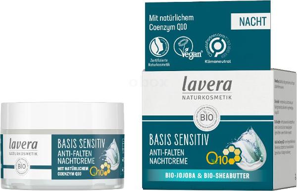 Produktfoto zu Basis Sensitiv Anti-Falten Nachtcreme Q10, 50 ml