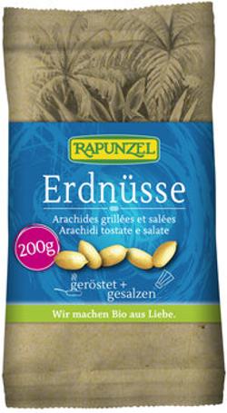 Erdnüsse geröstet und gesalzen, 200 g