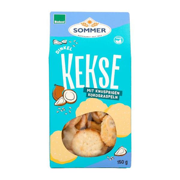Produktfoto zu Dinkel Kokos-Kekse, 150 g