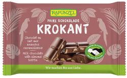 Vollmilchschokolade mit Mandel-Krokant, 100 g