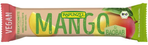 Produktfoto zu Fruchtschnitte Mango-Baobab, 40 g