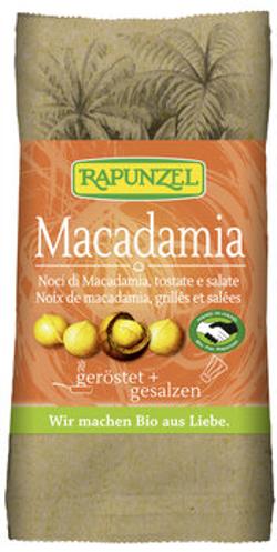 Macadamia Nusskerne geröstet und gesalzen, 50 g