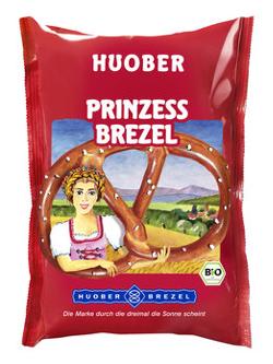 Brezel Prinzess mit Salz, 125 g - 30% reduziert, MHD 08.2024