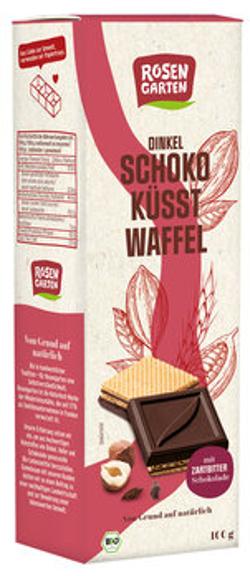 Schoko küsst Waffel Zartbitter, 100 g