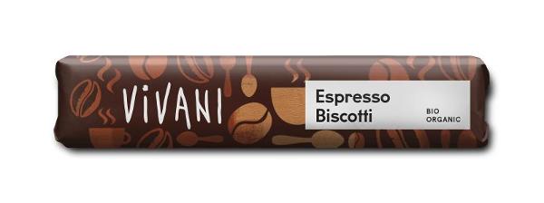 Produktfoto zu Espresso Biscotti Riegel, 40 g