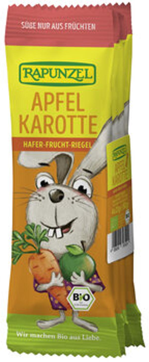 Produktfoto zu Kinder Hafer-Frucht-Gemüseriegel Apfel-Karotte, 4 Stk