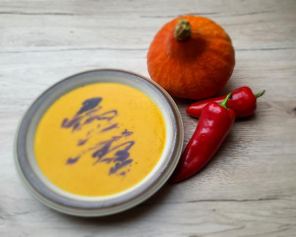 Produktfoto zu Rezeptkarte Kürbissuppe