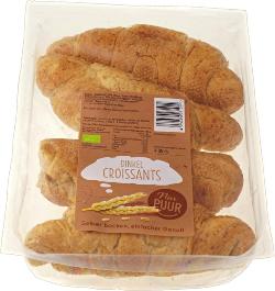 Dinkel Croissants, 4 Stück