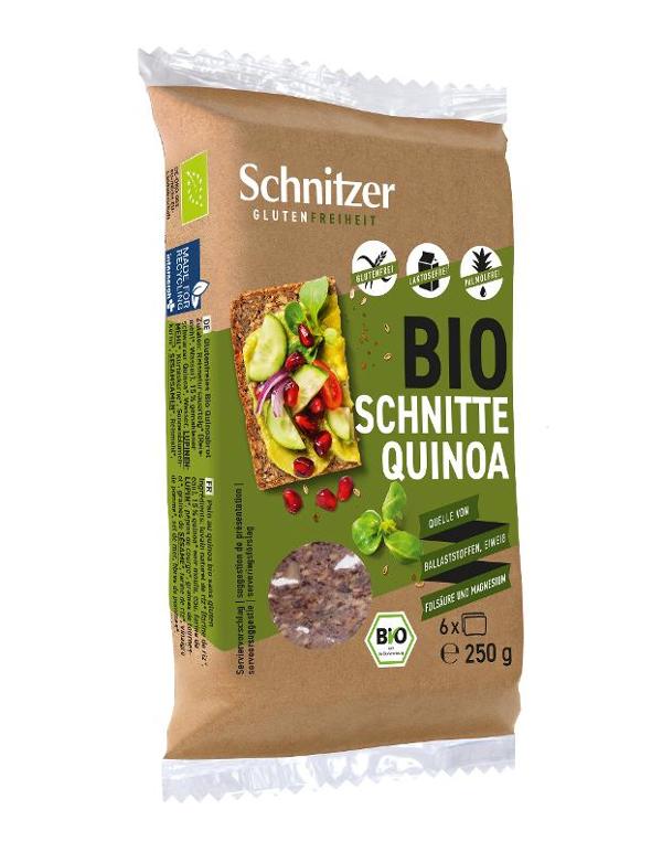 Produktfoto zu Quinoa Schnitten glutenfrei, 250 g