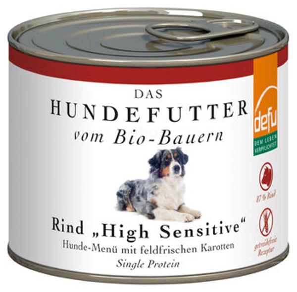 Produktfoto zu Nassfutter Rind "High Sensitive", 200 g