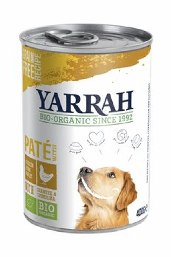 Produktfoto zu Hundefutter Paté Huhn mit Spirulina, 400 g