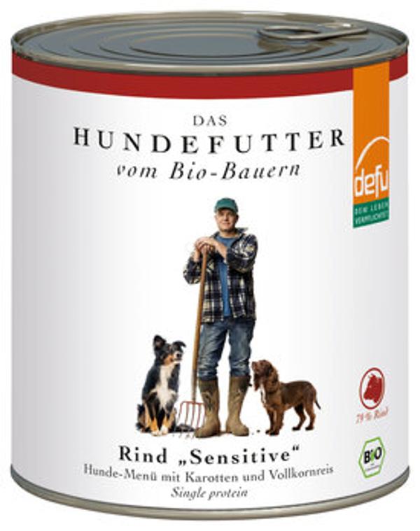 Produktfoto zu Hundefutter Rind Sensitiv, 820 g