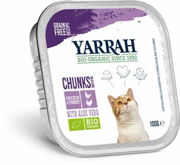 Produktfoto zu Katzenfutter Huhn-Truthahn in Sauce, 100 g