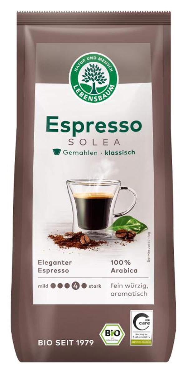 Produktfoto zu Solea Espresso gemahlen 100 % Arabica, 250 g