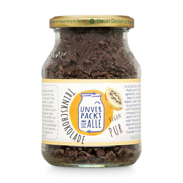 Produktfoto zu Trinkschokolade Pur Cacao, 340 g