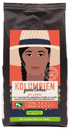 Heldenkaffee Kolumbien ganze Bohne, 250 g