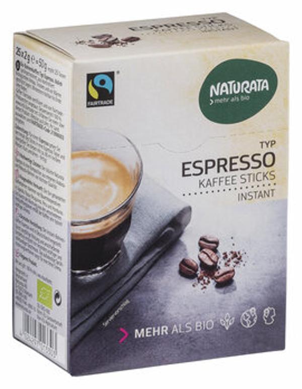 Produktfoto zu Espresso Sticks Instant, 25 x 2 g
