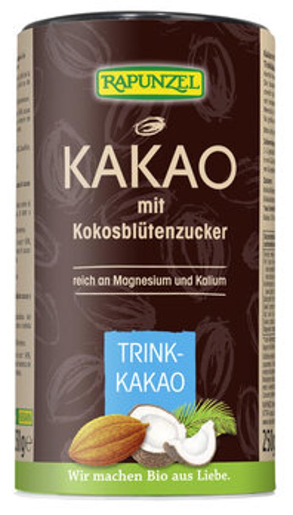 Produktfoto zu Kakao mit Kokosblütenzucker, 250 g
