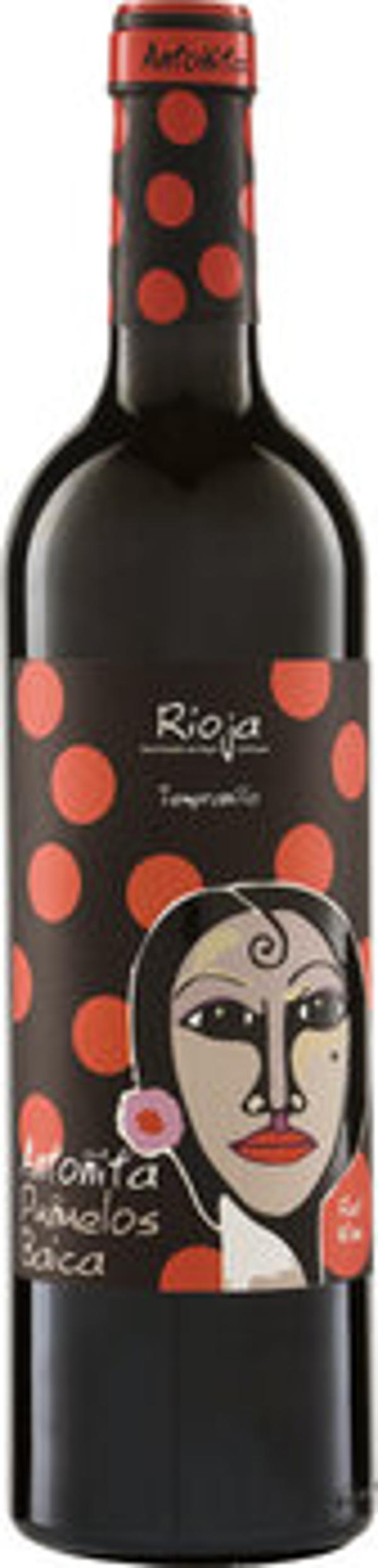 Produktfoto zu Rioja Tempranillo Antonita Punuelos Baica, 0,75 l