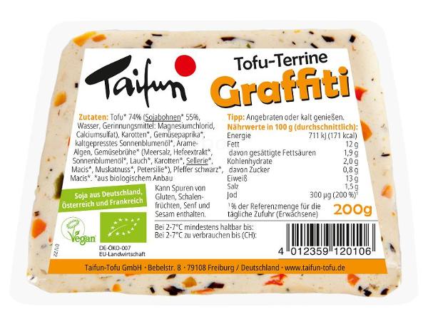 Produktfoto zu Tofu-Terrine Graffiti, 200 g