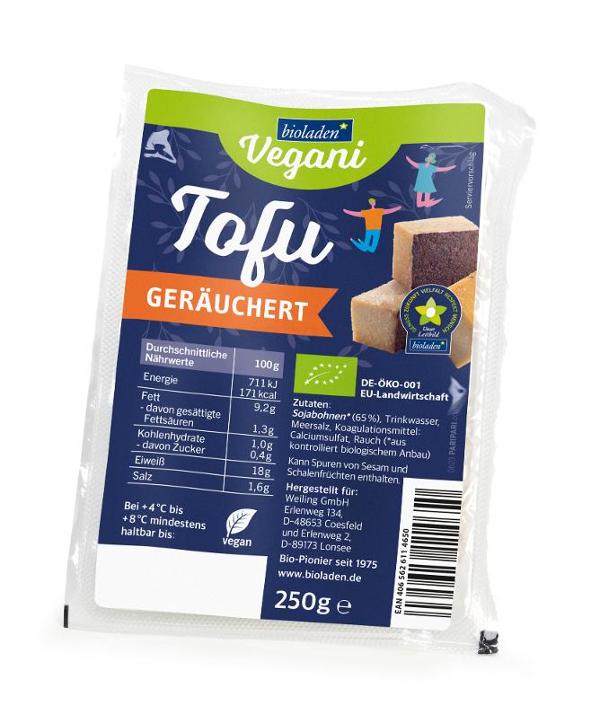 Produktfoto zu Tofu geräuchert, 250 g