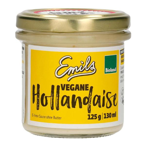 Produktfoto zu Sauce Hollandaise vegan, 125 g