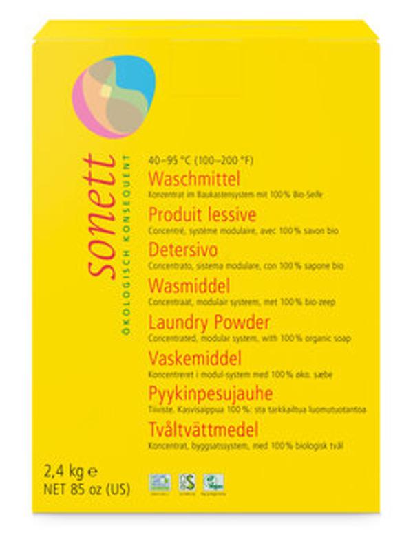 Produktfoto zu Waschmittel Pulver Konzentrat, 2,4 kg
