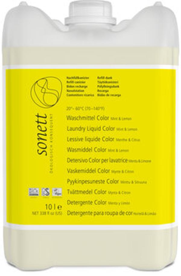 Produktfoto zu Waschmittel Color Mint & Lemon, 10 l