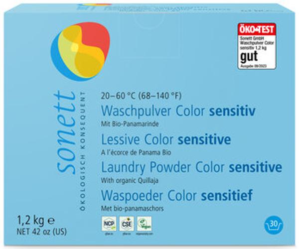 Produktfoto zu Waschpulver Color Sensitiv, 1,2 kg