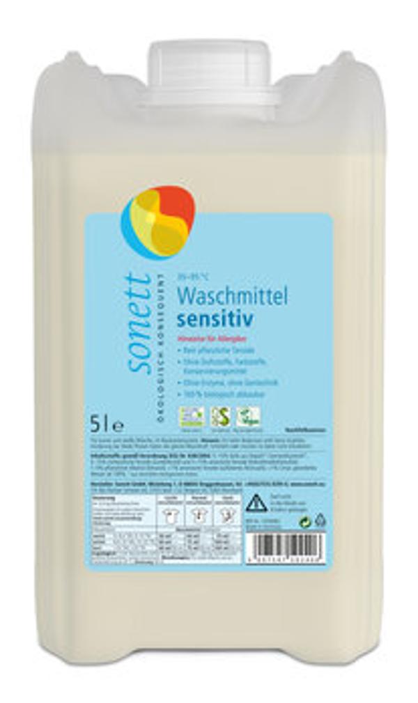 Produktfoto zu Waschmittel flüssig Sensitiv, 5 l