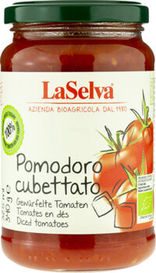 Produktfoto zu Tomaten gewürfelt Cubettato, 340 g