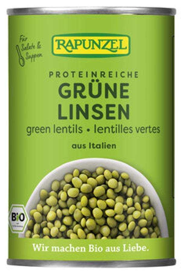 Produktfoto zu Grüne Linsen, 400 g