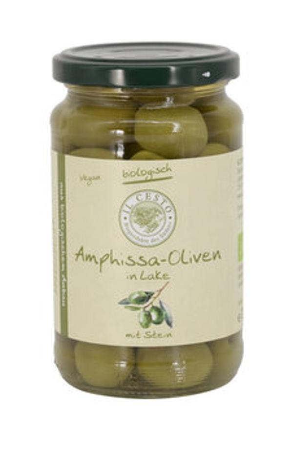 Produktfoto zu Grüne Oliven mit Stein, 320 g