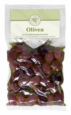 Griechische Kalamata Oliven ohne Stein, mariniert, 175 g
