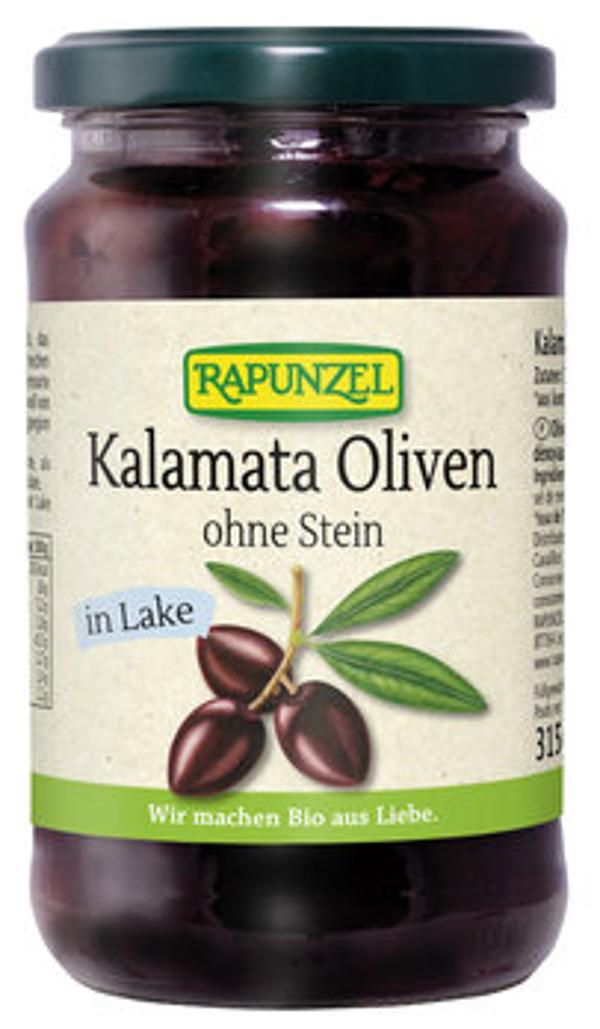 Produktfoto zu Oliven Kalamata violett ohne Stein in Lake, 315 g