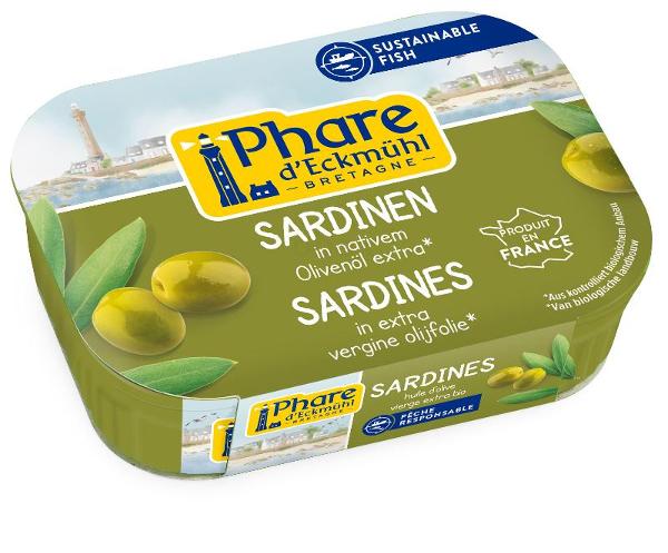 Produktfoto zu Sardinen mit Olivenöl extra, 135 g