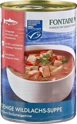 Cremige Wildlachs-Suppe, 400 ml