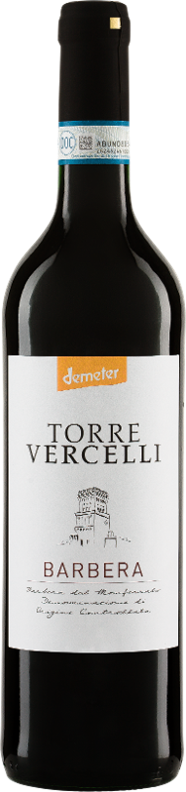Produktfoto zu Torre Vercelli Demeter, 0,75 l