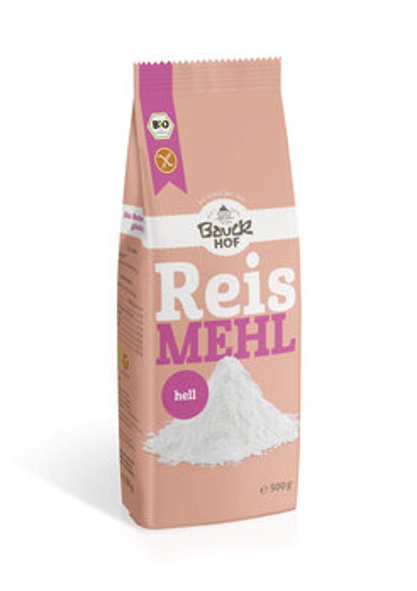 Produktfoto zu Helles Reismehl, 500 g