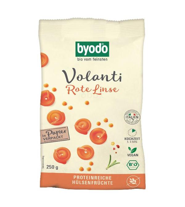 Produktfoto zu Volanti Pasta Speziale aus roten Linsen, 250 g