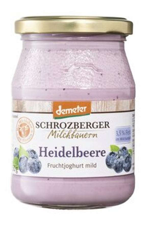 Produktfoto zu Joghurt Heidelbeere 3,5 %, 250 g