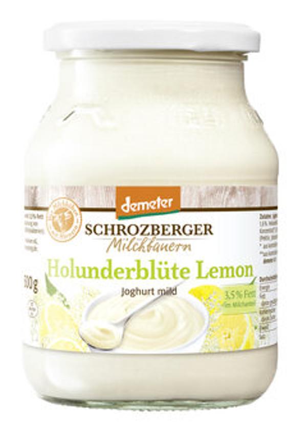 Produktfoto zu Joghurt Holunderblüte-Lemon, 500 g