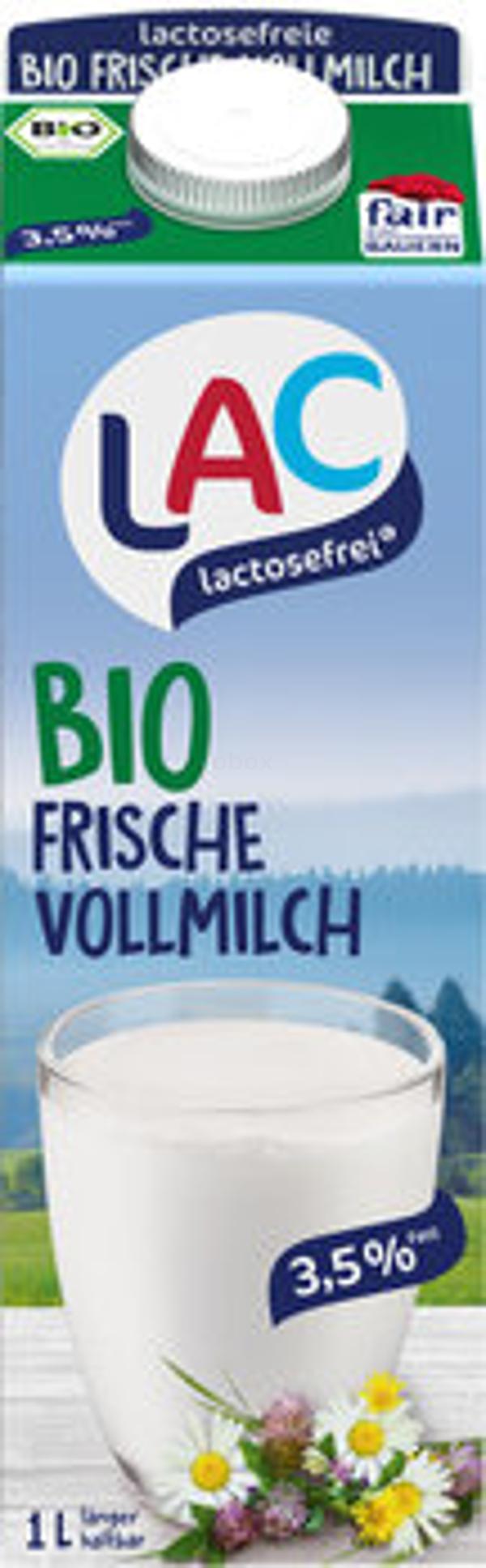 Produktfoto zu Frische Vollmilch 3,5% lactosefrei, 1 l