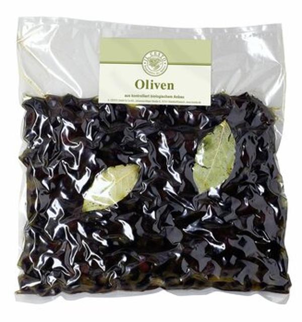 Produktfoto zu Marokkanische Oliven getrocknet, schwarz, natur