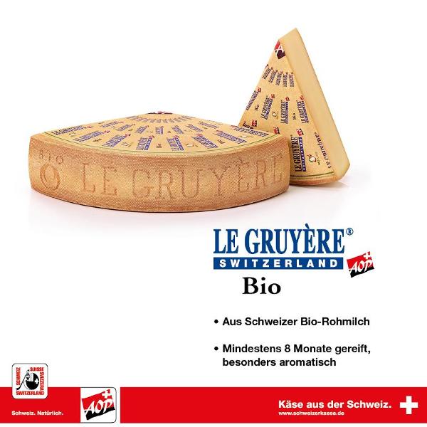 Produktfoto zu Schweizer Gruyère AOP 8 Monate