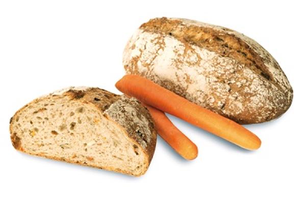 Produktfoto zu Karotten-Brot, 500 g - Bio-Backhaus Wüst