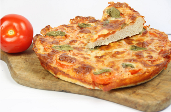 Produktfoto zu Pizza Margarita - ⌀ 20 cm - Bio-Backhaus Wüst