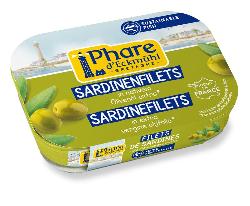Sardinenfilets mit Olivenöl extra, 100 g