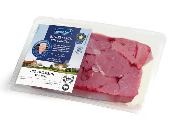 Produktfoto zu Gulasch vom Rind, ca. 0,4 kg